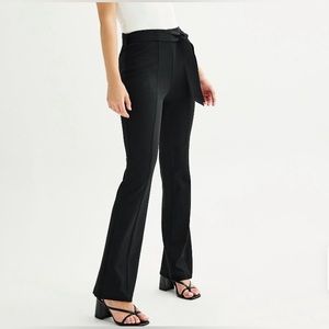 Juniors' SO® Pull-OnFlare Pants black by SO size large